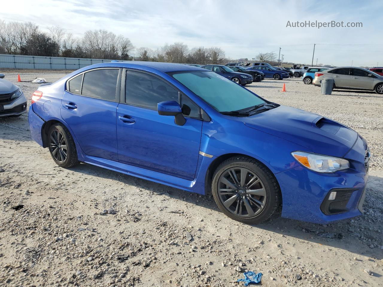 2020 Subaru Wrx  Blue vin: JF1VA1A6XL9814724