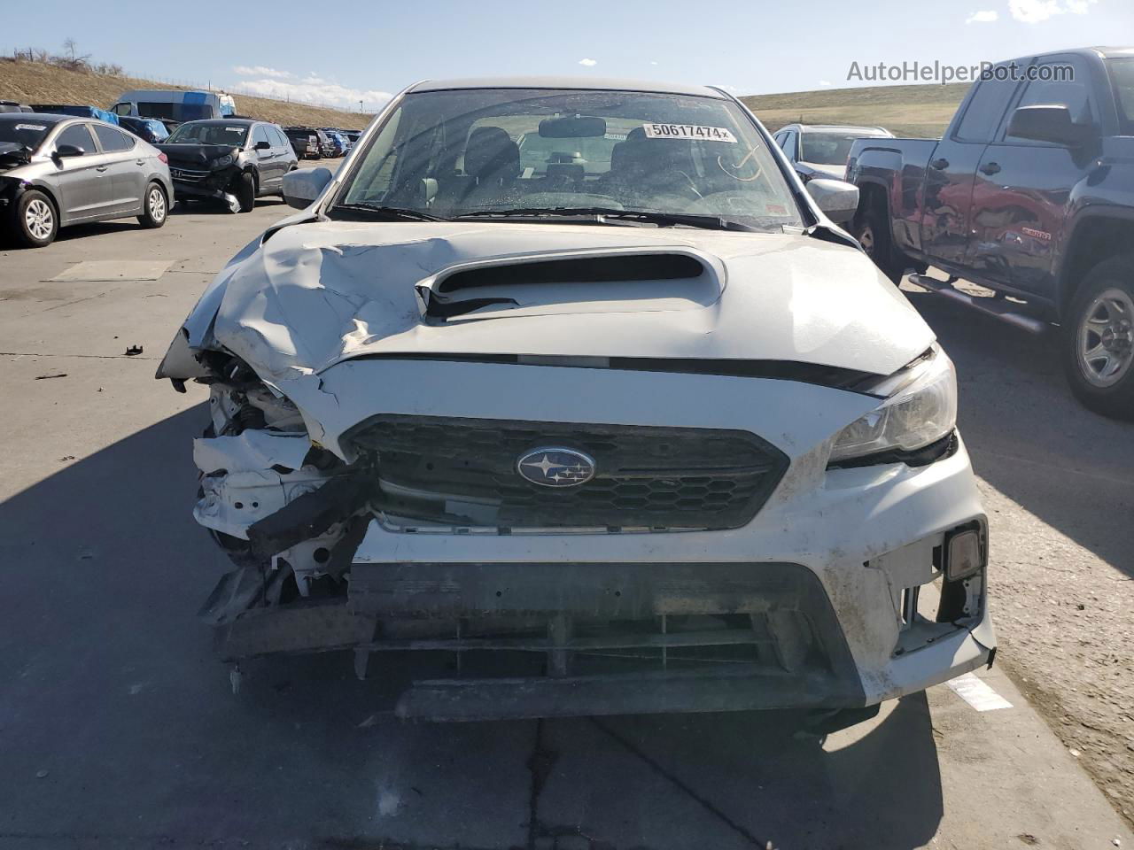 2020 Subaru Wrx  White vin: JF1VA1A6XL9817235