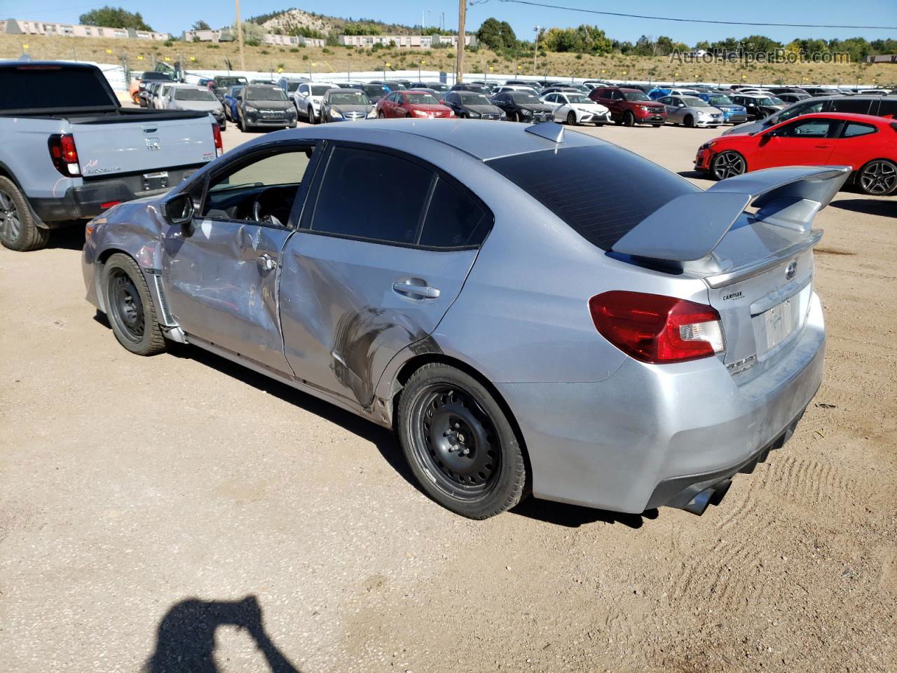 2017 Subaru Wrx  Silver vin: JF1VA1B60H9811160