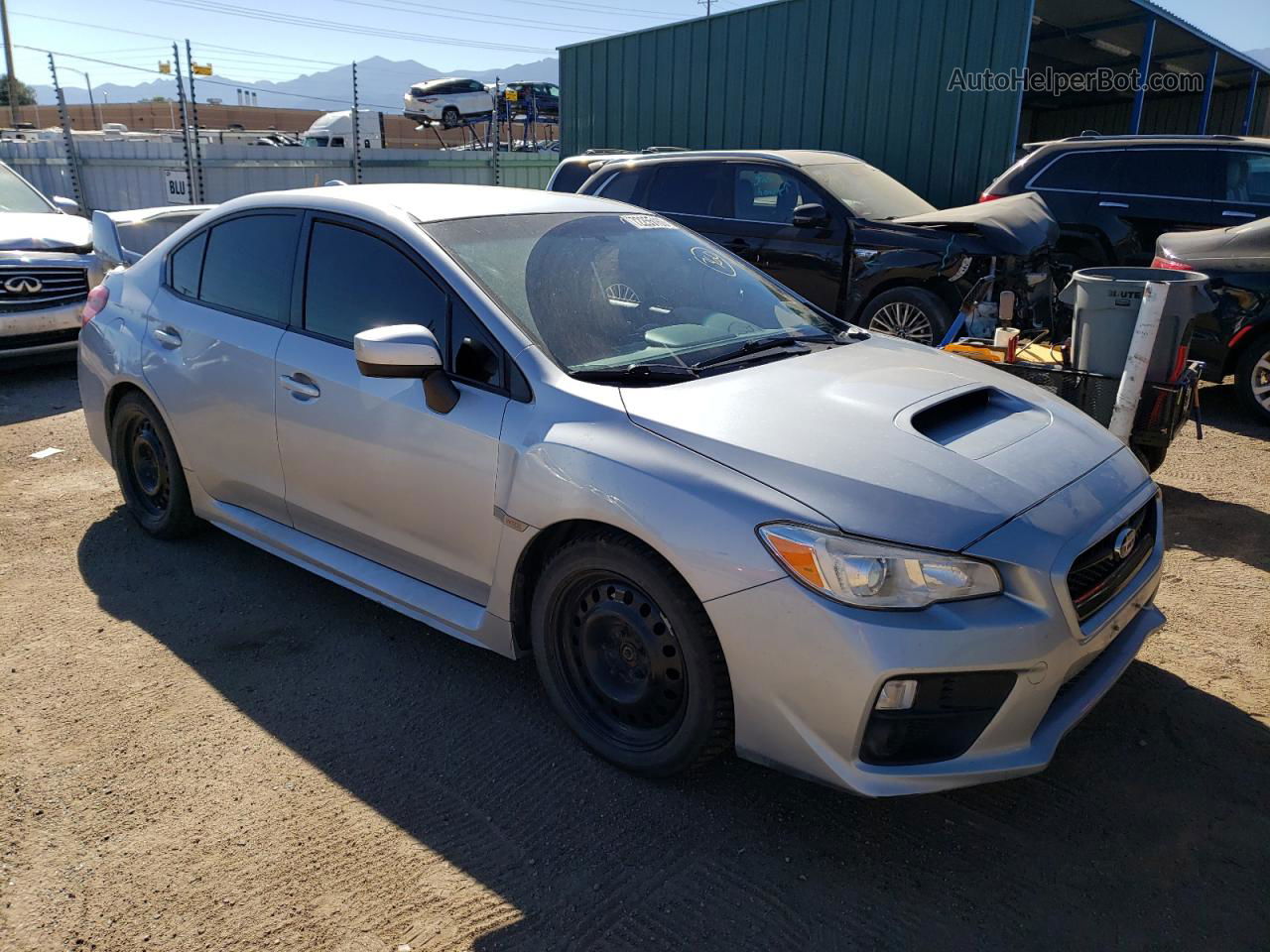 2017 Subaru Wrx  Silver vin: JF1VA1B60H9811160