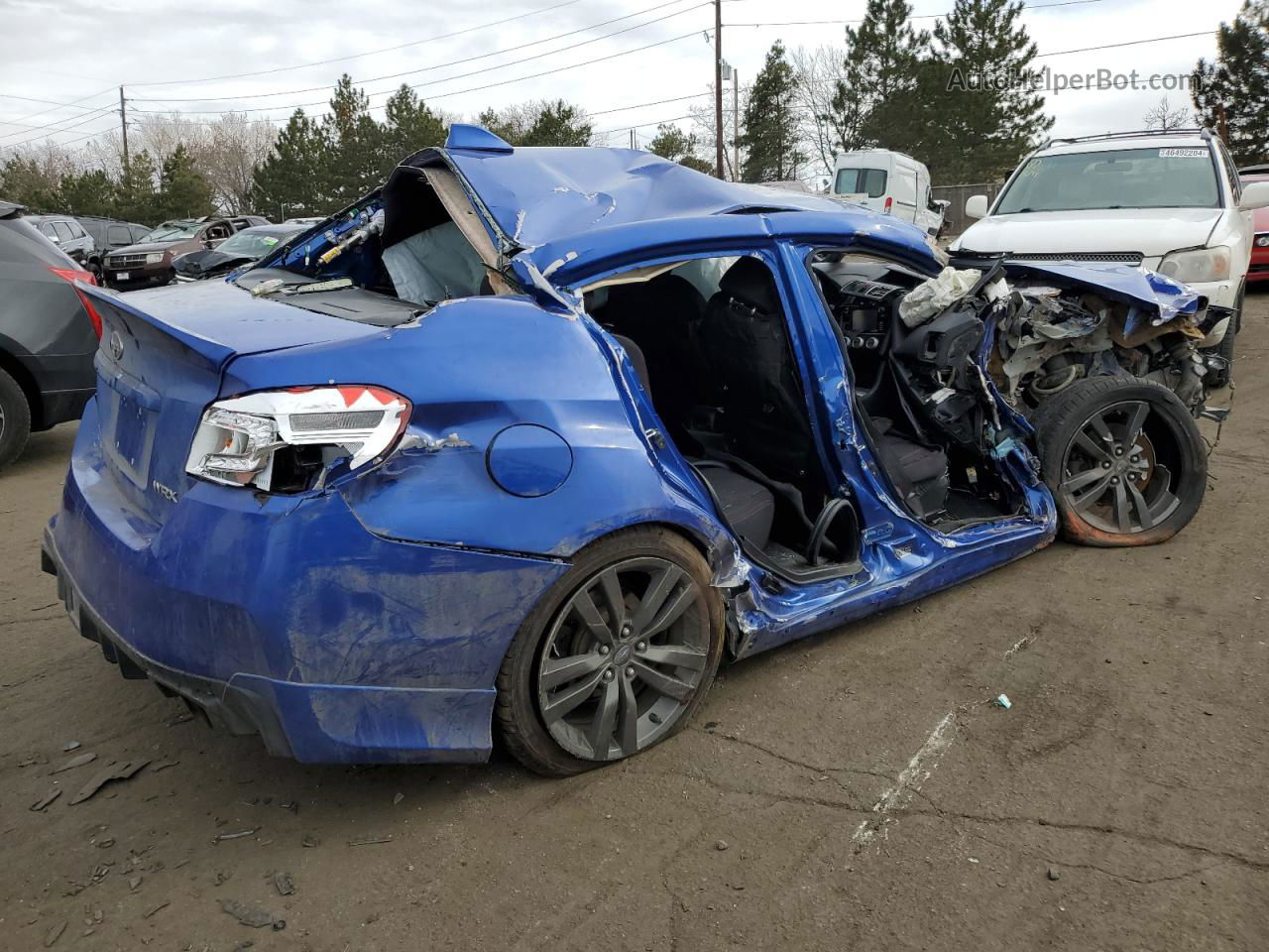 2017 Subaru Wrx  Blue vin: JF1VA1B60H9814074