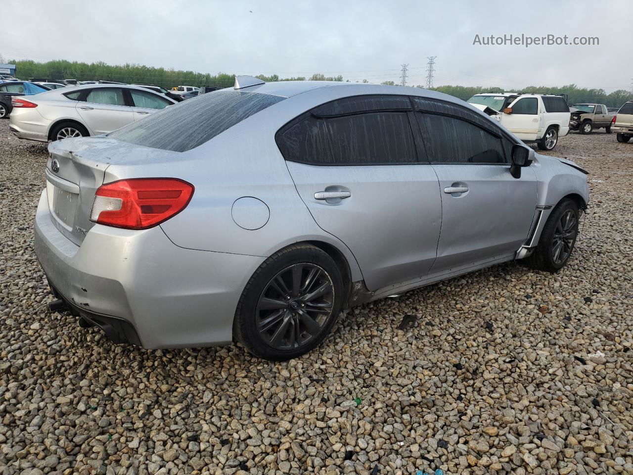 2017 Subaru Wrx  Silver vin: JF1VA1B61H9803343