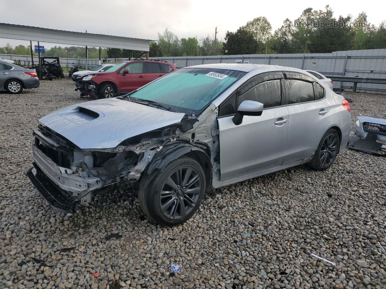 2017 Subaru Wrx  Silver vin: JF1VA1B61H9803343