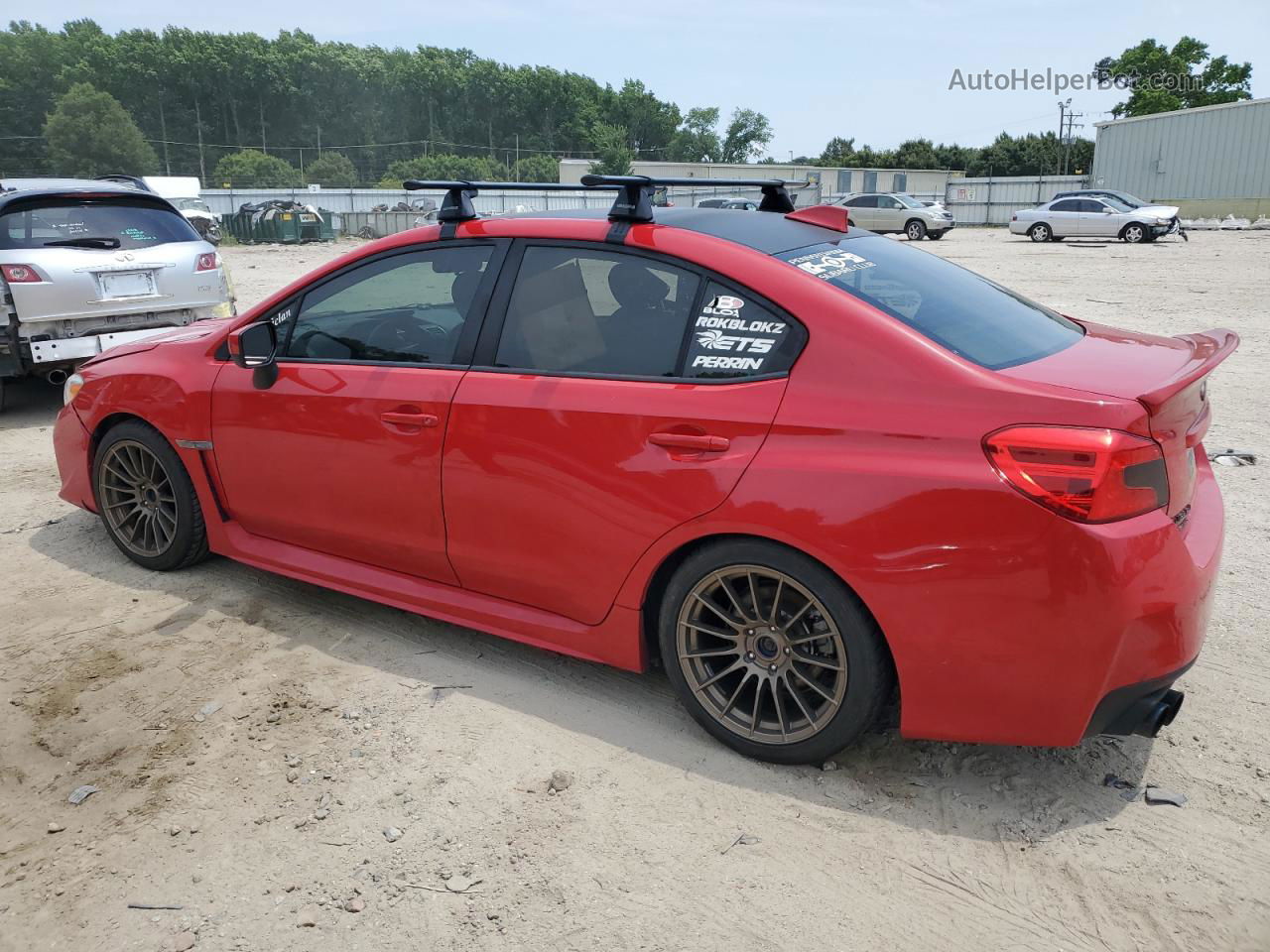 2017 Subaru Wrx  Red vin: JF1VA1B61H9807134