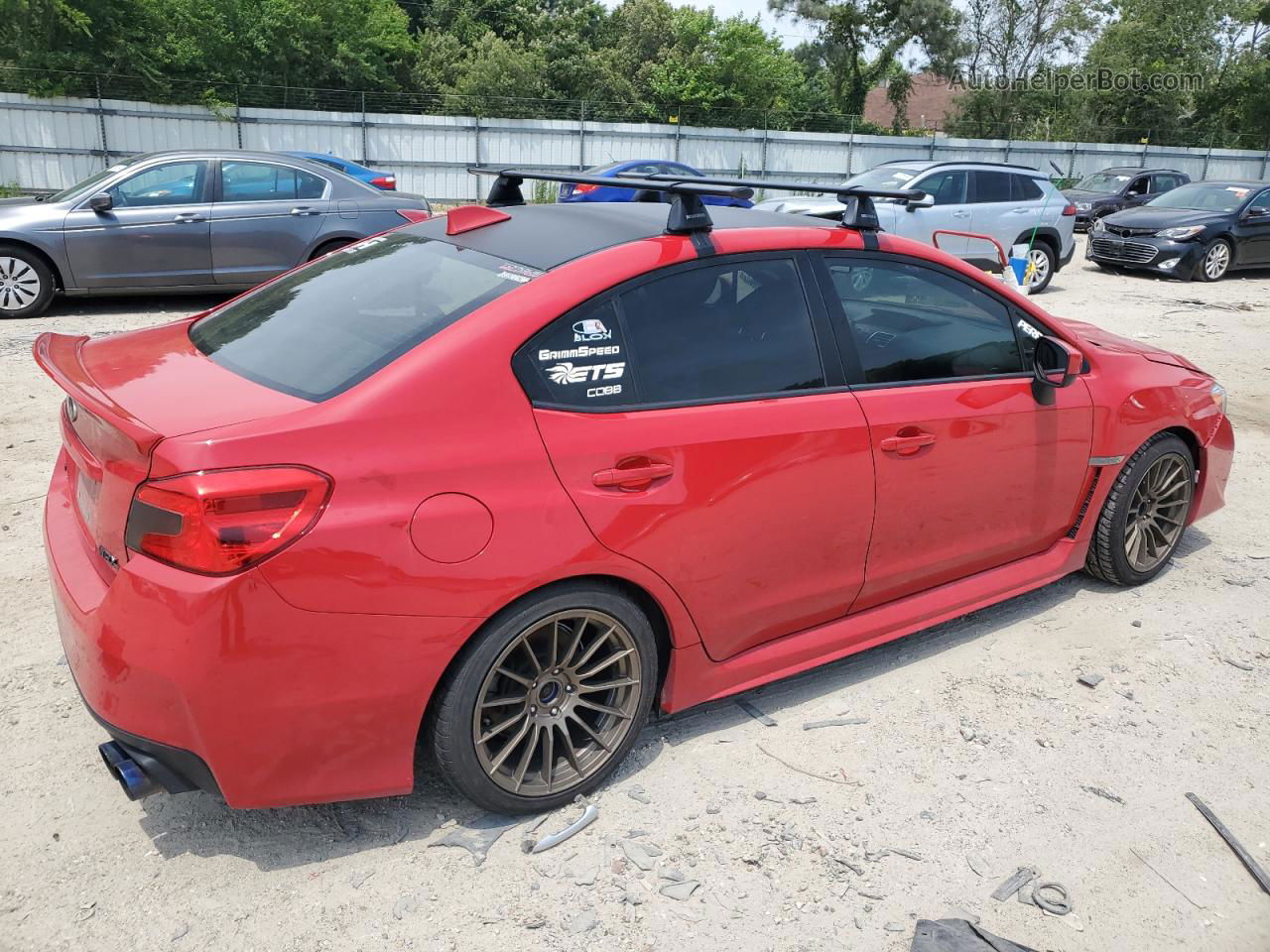 2017 Subaru Wrx  Red vin: JF1VA1B61H9807134