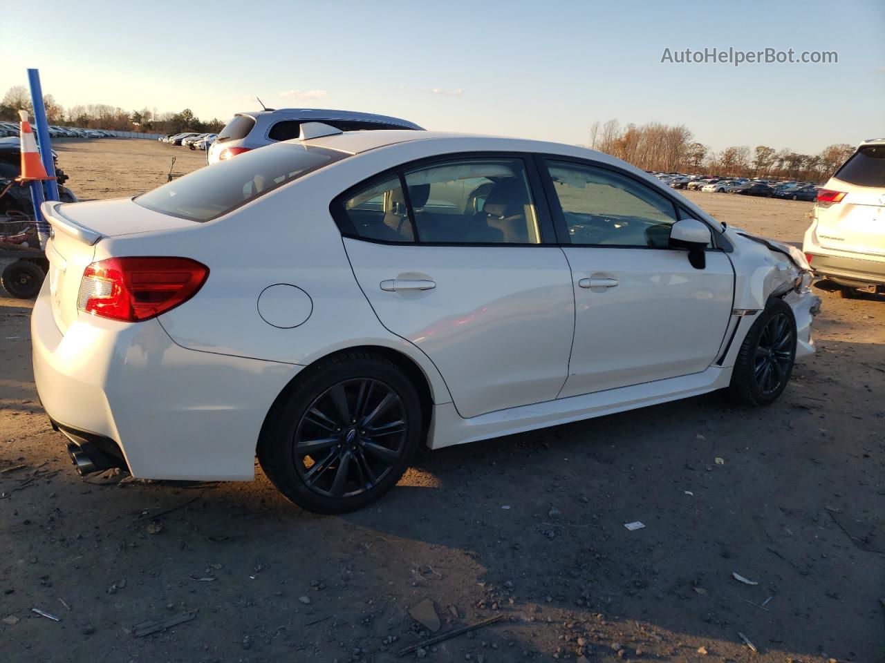 2017 Subaru Wrx  White vin: JF1VA1B61H9814083