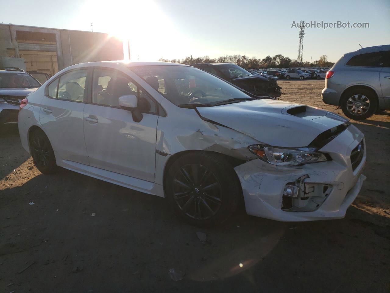 2017 Subaru Wrx  White vin: JF1VA1B61H9814083