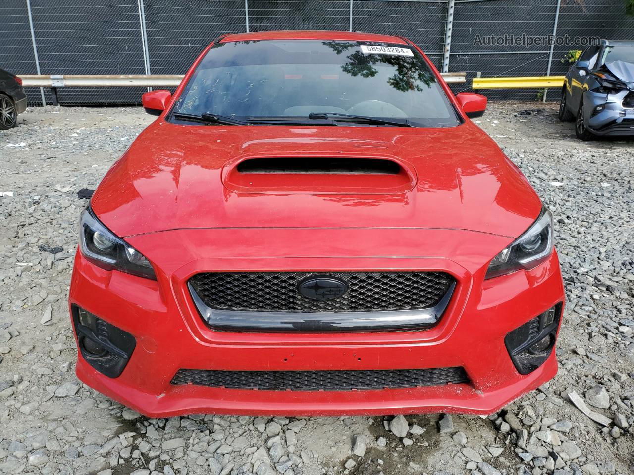 2017 Subaru Wrx  Red vin: JF1VA1B61H9824435