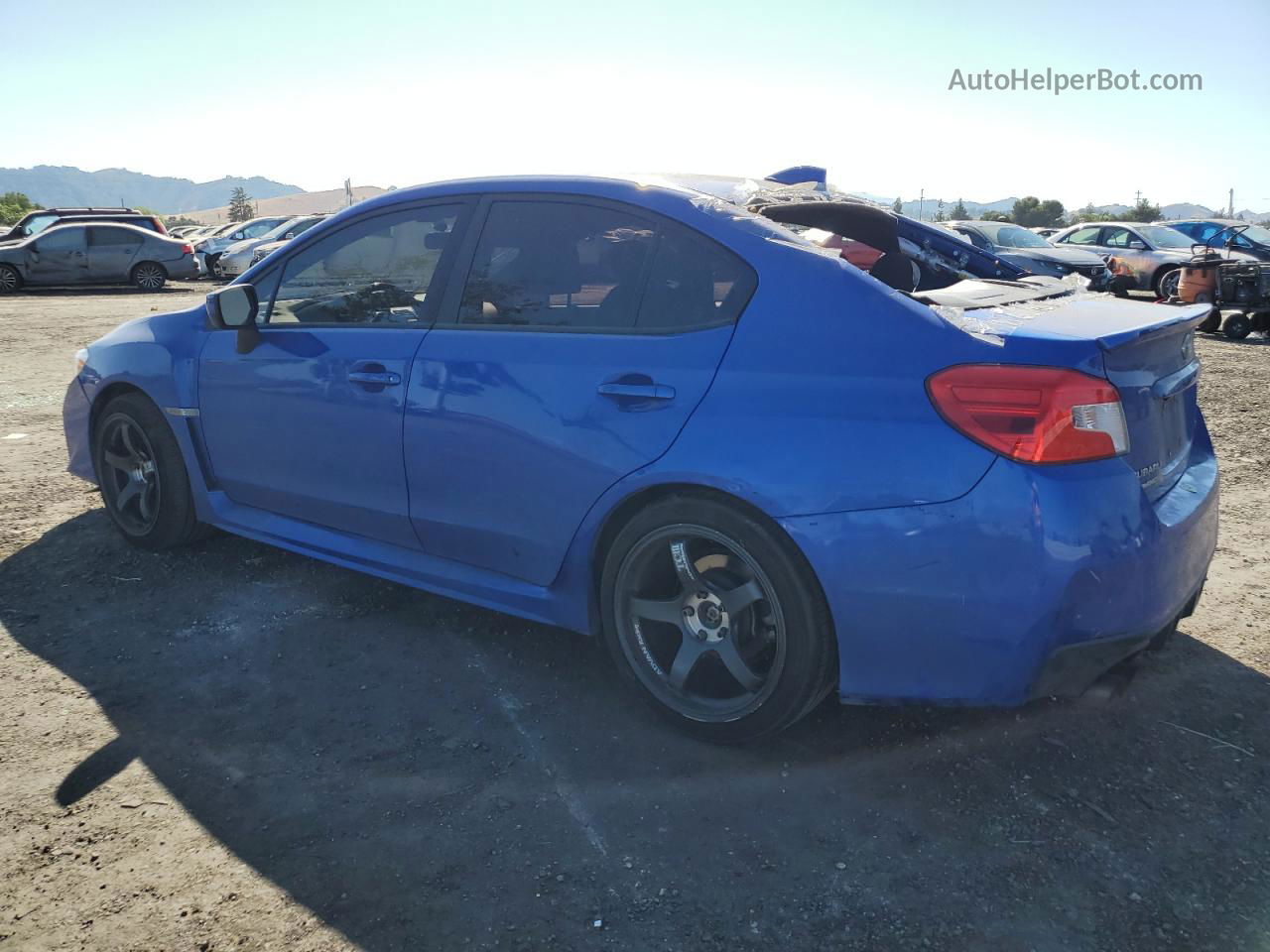 2017 Subaru Wrx  Blue vin: JF1VA1B61H9825455