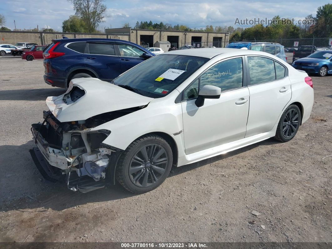 2017 Subaru Wrx White vin: JF1VA1B62H9804887