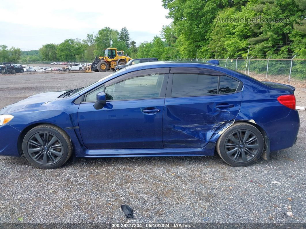 2017 Subaru Wrx   Blue vin: JF1VA1B62H9814156