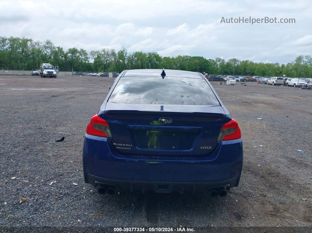 2017 Subaru Wrx   Blue vin: JF1VA1B62H9814156