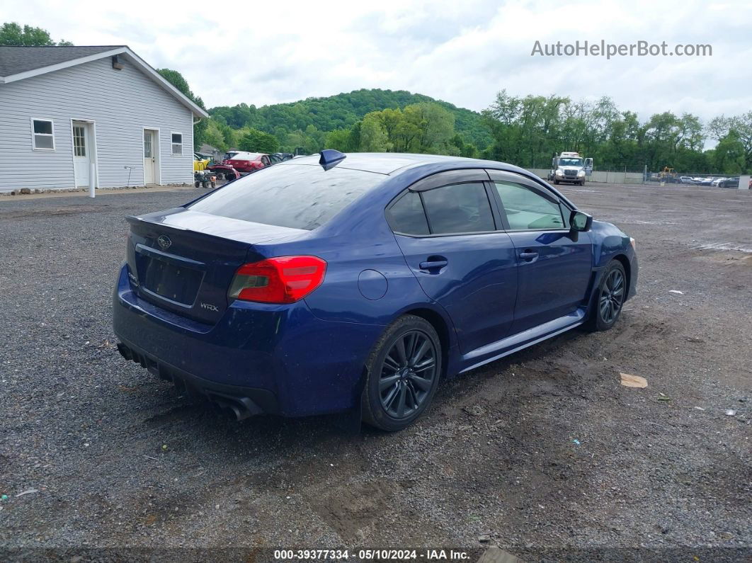 2017 Subaru Wrx   Blue vin: JF1VA1B62H9814156