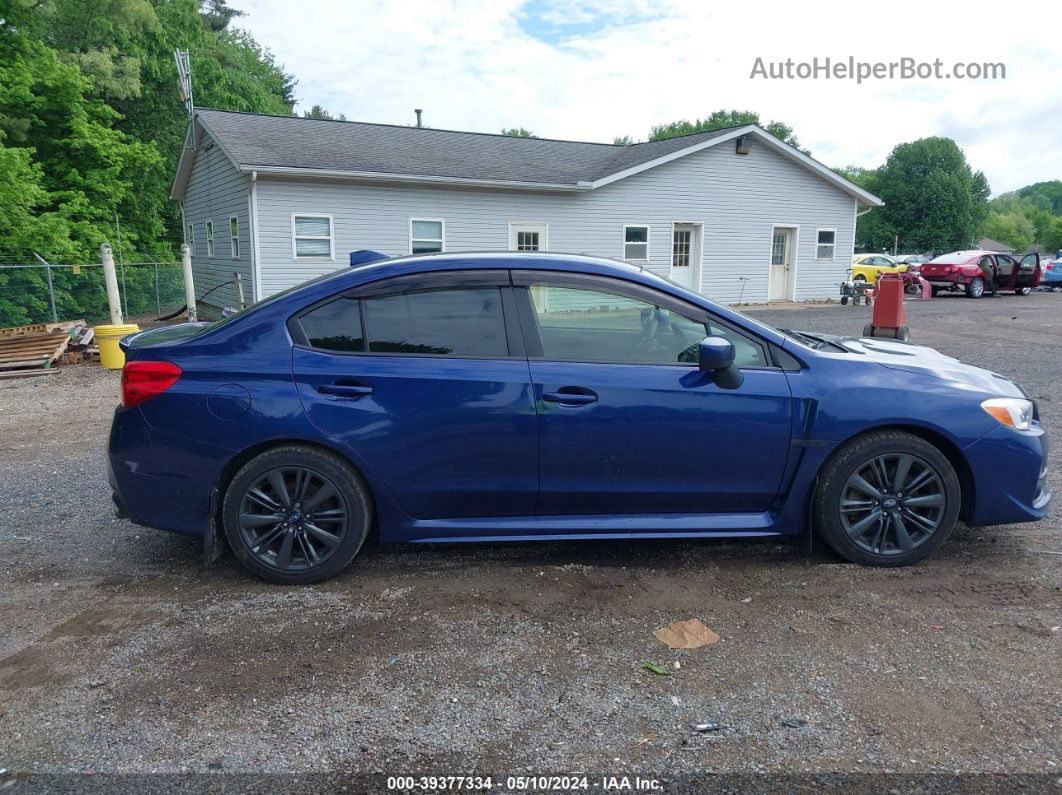 2017 Subaru Wrx   Blue vin: JF1VA1B62H9814156