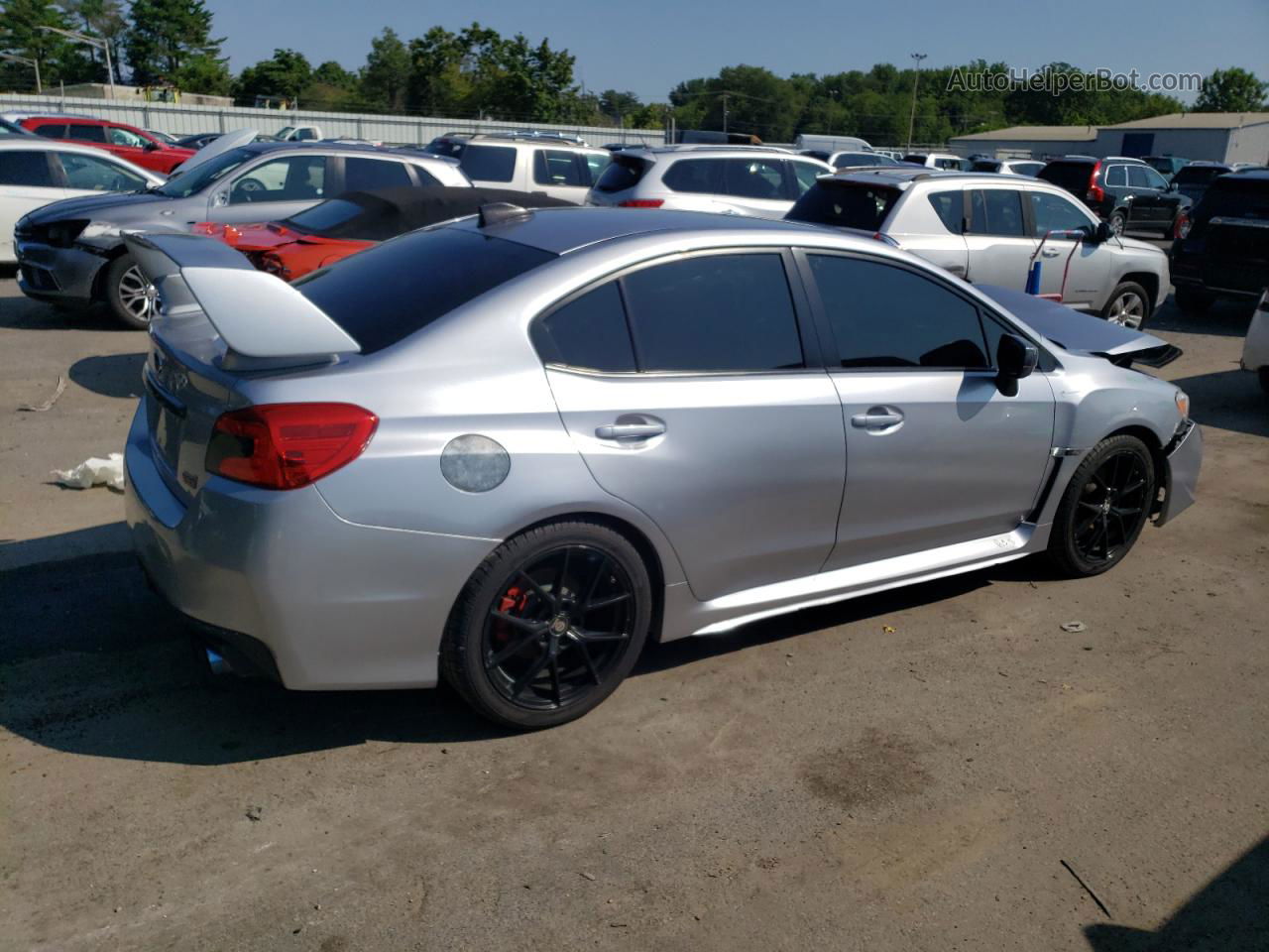 2017 Subaru Wrx  Silver vin: JF1VA1B62H9831944