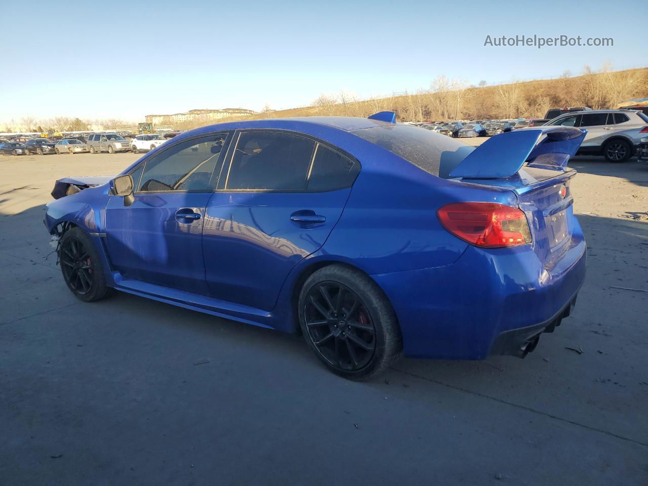 2020 Subaru Wrx Premium Синий vin: JF1VA1B62L9825523