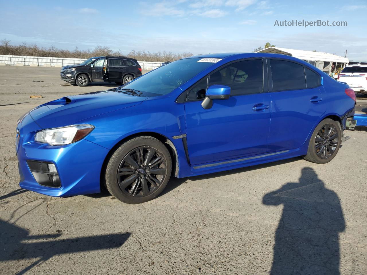 2017 Subaru Wrx  Blue vin: JF1VA1B63H9815879