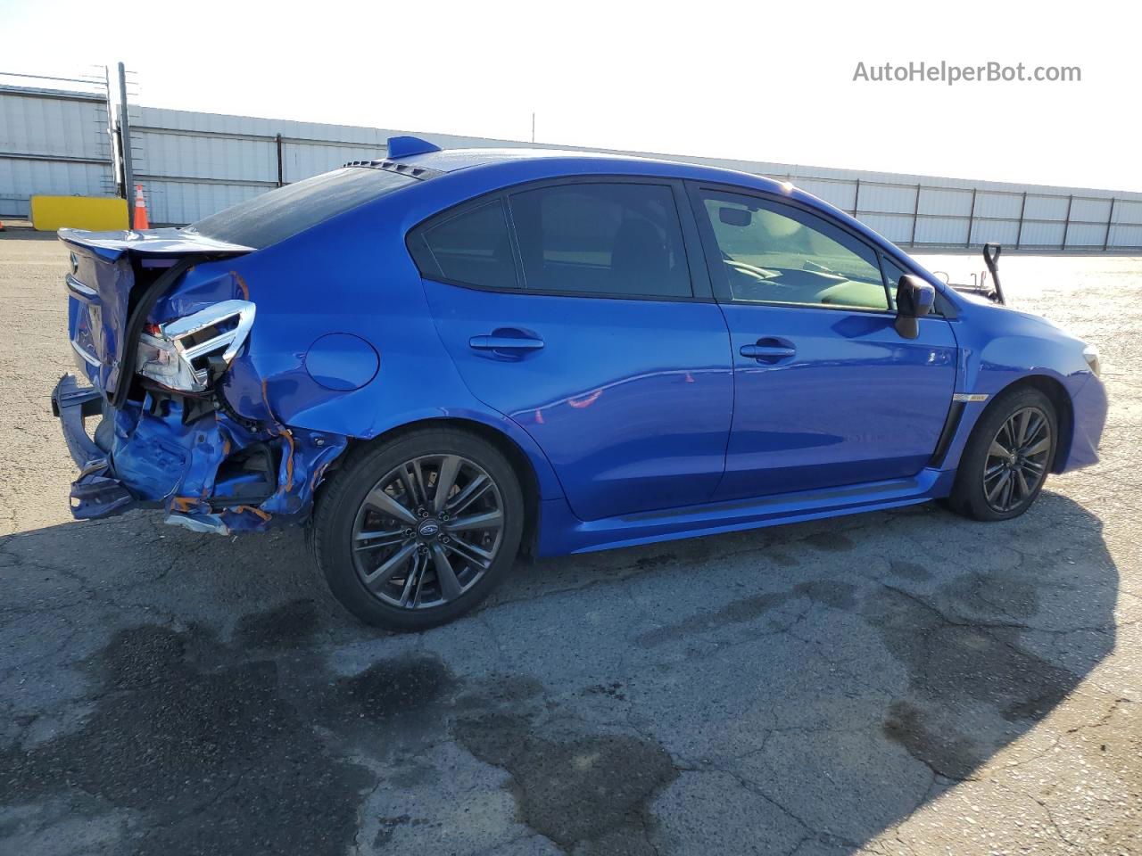 2017 Subaru Wrx  Blue vin: JF1VA1B63H9815879