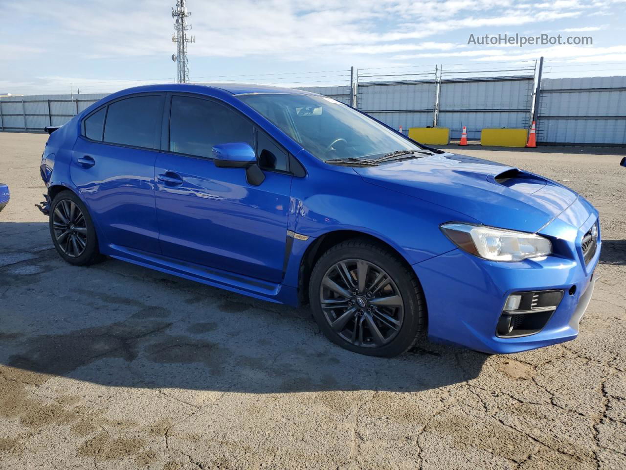 2017 Subaru Wrx  Blue vin: JF1VA1B63H9815879