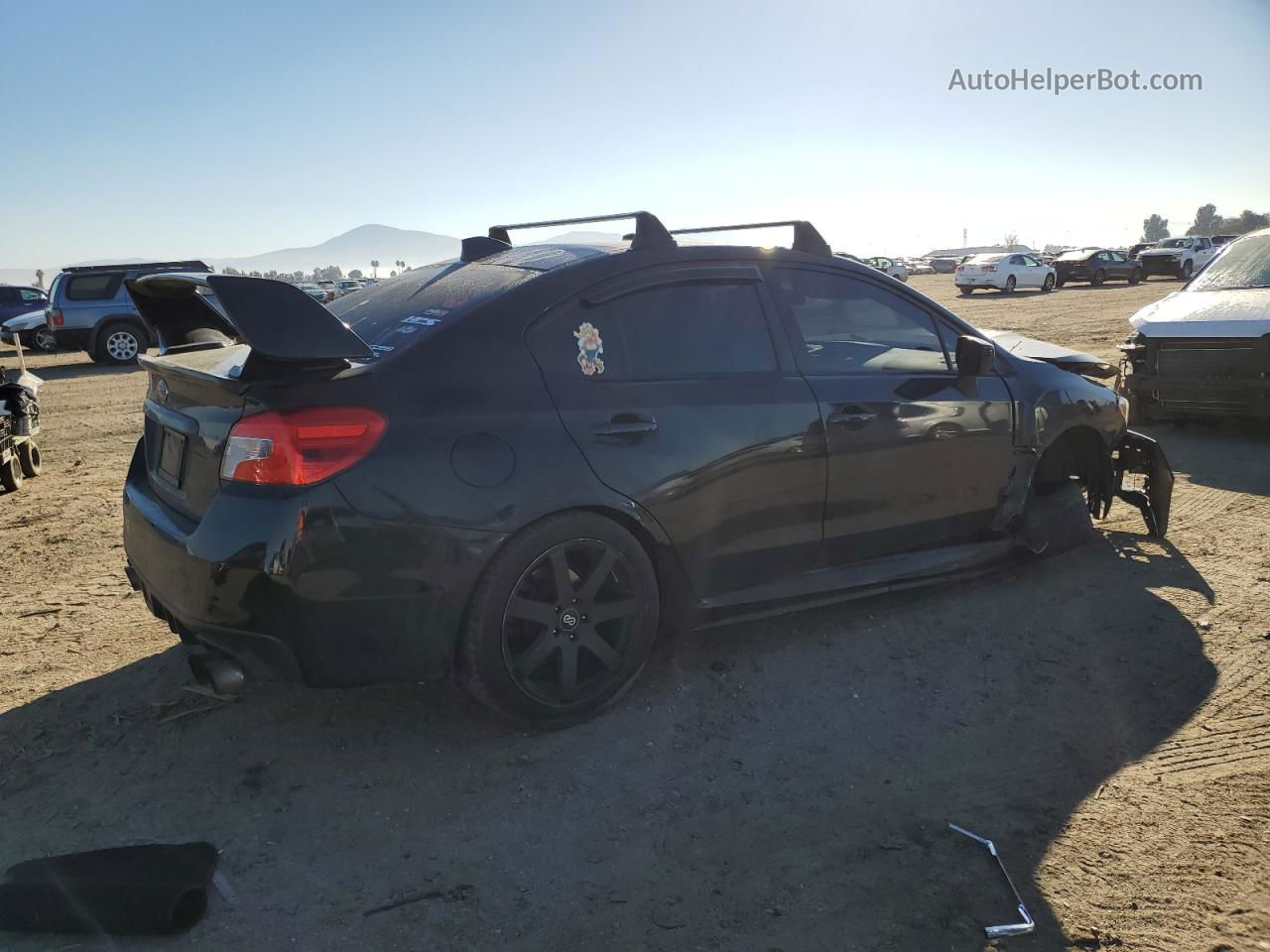 2017 Subaru Wrx  Black vin: JF1VA1B63H9827773