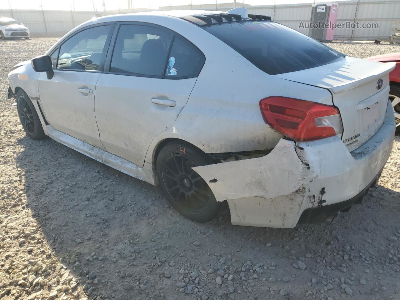 2017 Subaru Wrx  White vin: JF1VA1B64H9805250