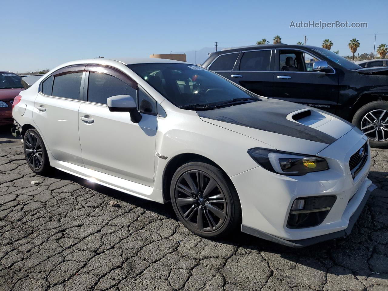 2017 Subaru Wrx  White vin: JF1VA1B64H9807385