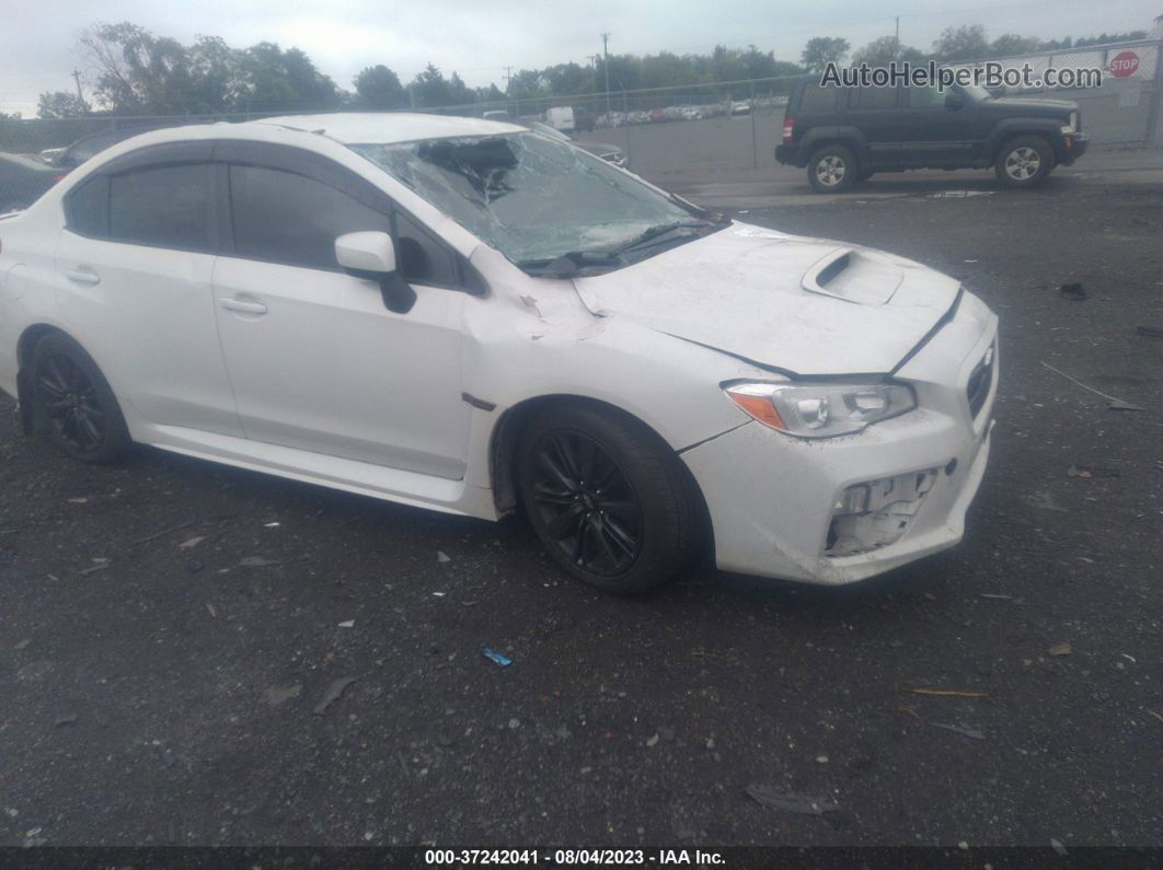 2017 Subaru Wrx   White vin: JF1VA1B64H9808942