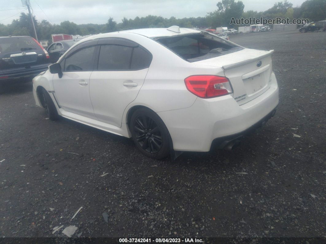 2017 Subaru Wrx   White vin: JF1VA1B64H9808942