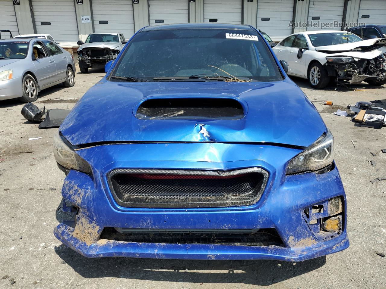 2017 Subaru Wrx  Blue vin: JF1VA1B64H9823442