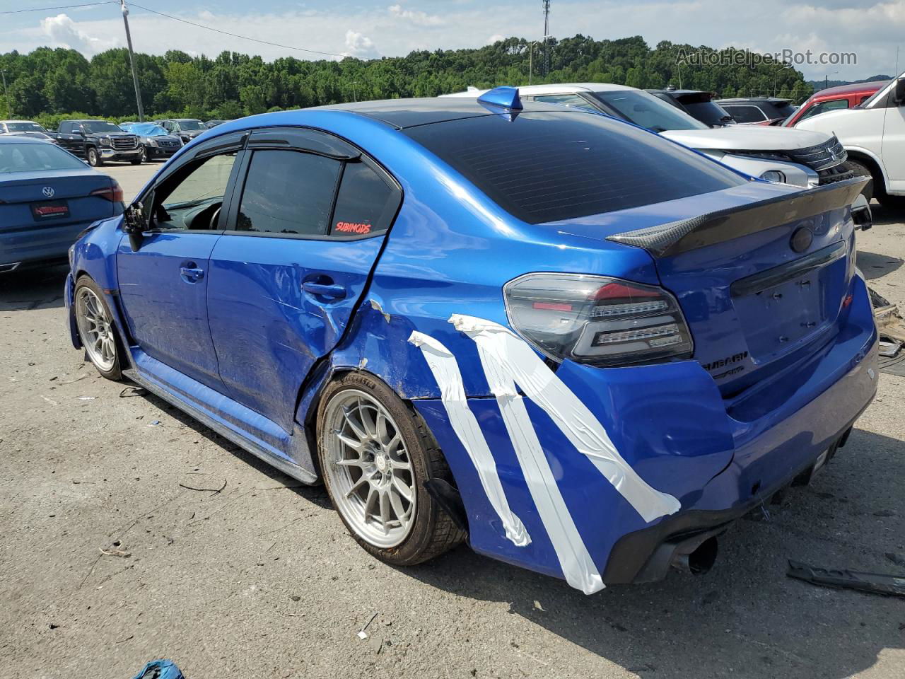 2017 Subaru Wrx  Blue vin: JF1VA1B64H9823442