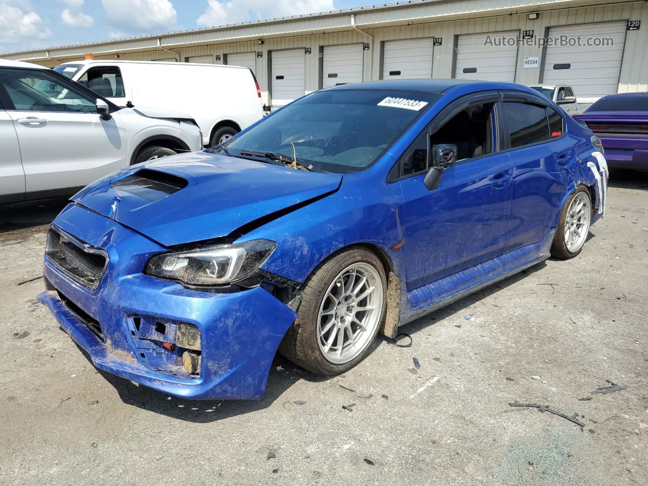 2017 Subaru Wrx  Blue vin: JF1VA1B64H9823442