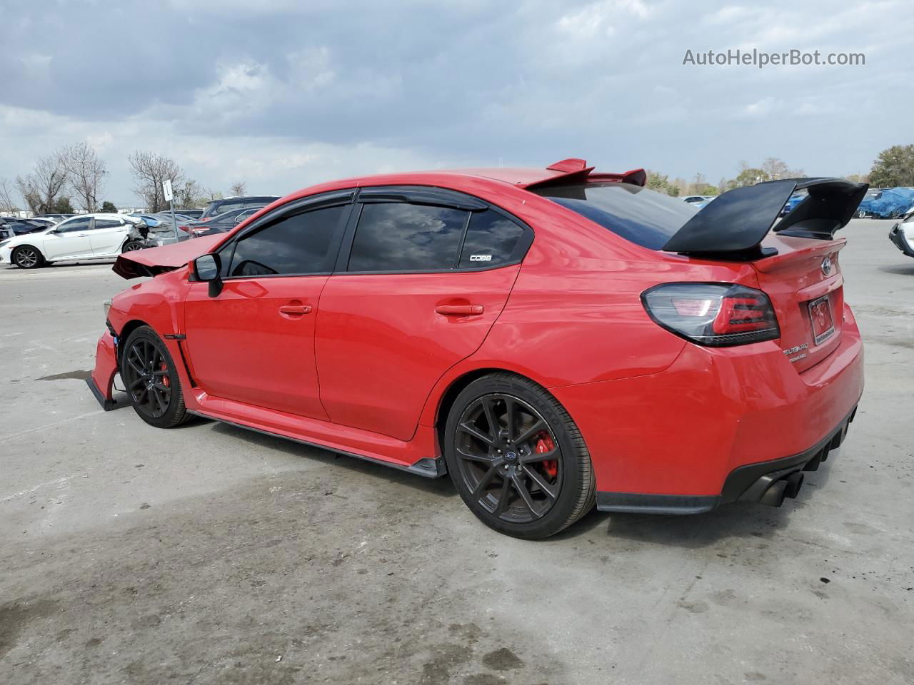 2020 Subaru Wrx Premium Red vin: JF1VA1B64L9833297