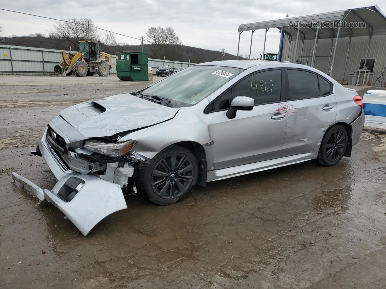 2017 Subaru Wrx  Silver vin: JF1VA1B65H9801157