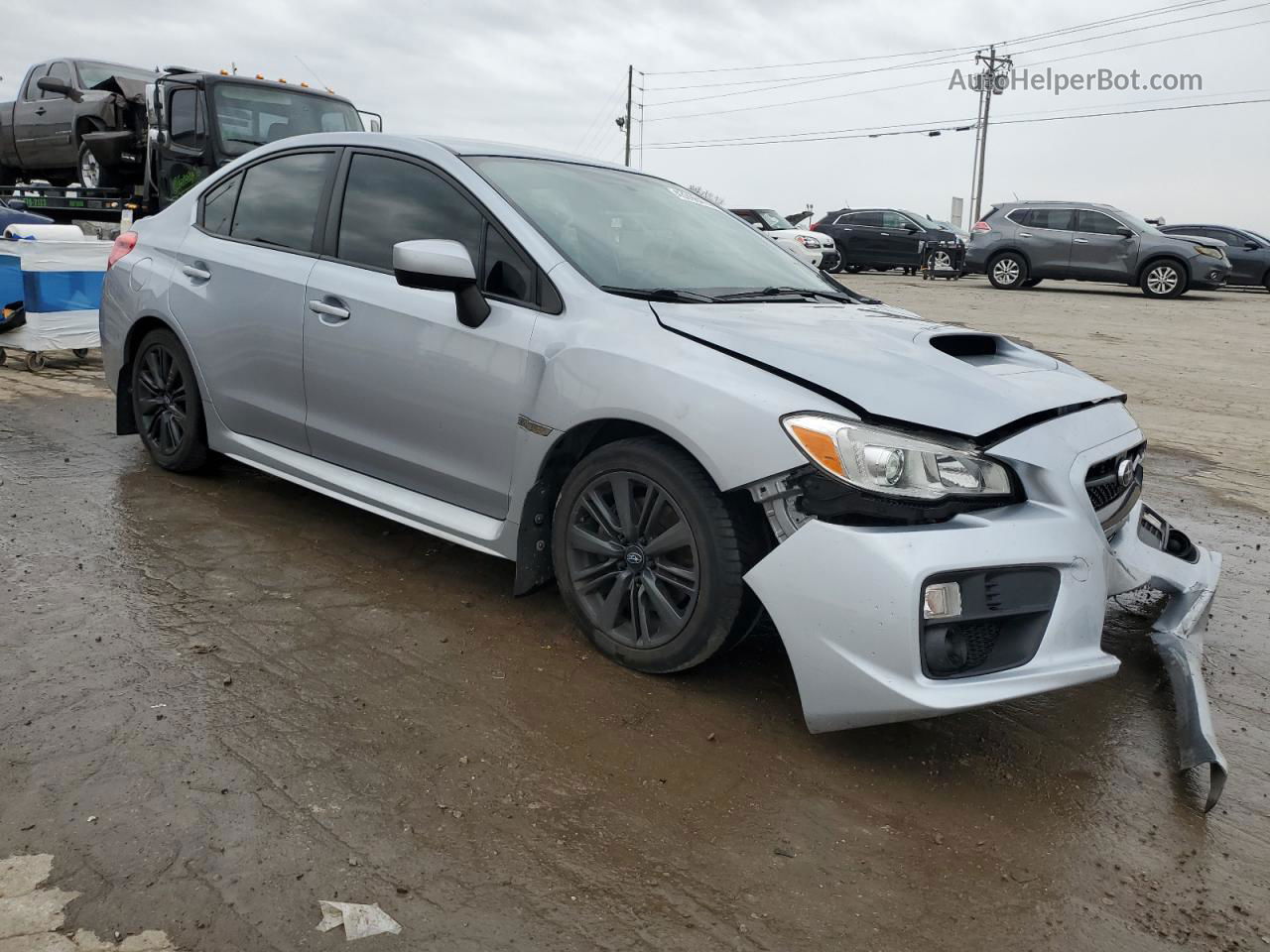 2017 Subaru Wrx  Silver vin: JF1VA1B65H9801157