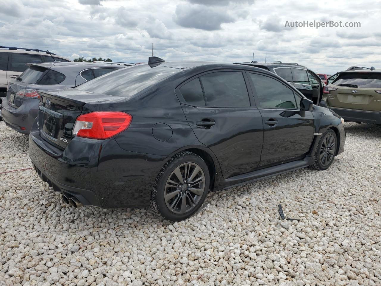 2017 Subaru Wrx  Черный vin: JF1VA1B65H9807413