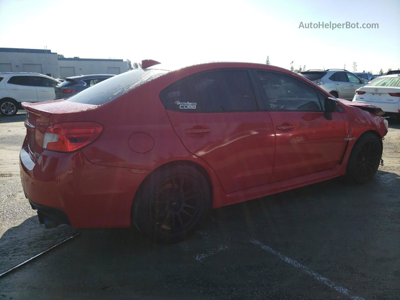 2017 Subaru Wrx  Red vin: JF1VA1B65H9808500