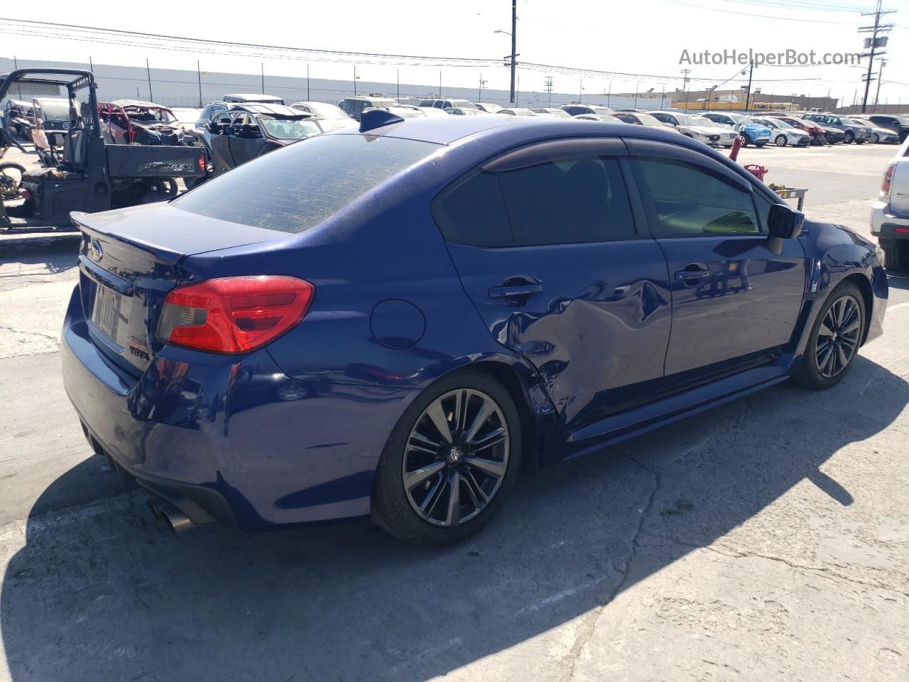 2017 Subaru Wrx  Синий vin: JF1VA1B65H9833543