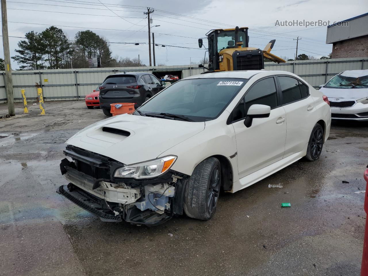 2017 Subaru Wrx  White vin: JF1VA1B65H9839441