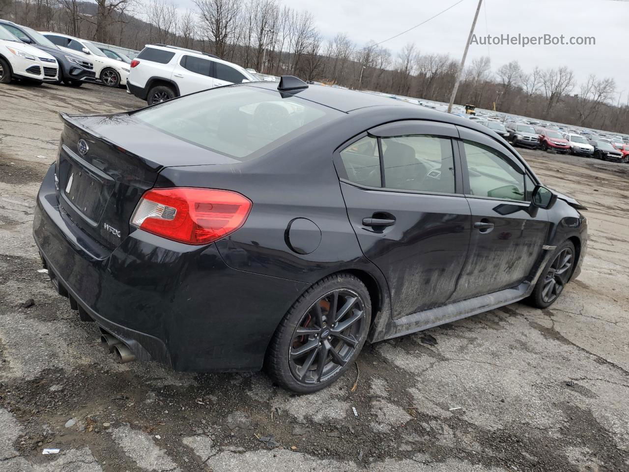 2018 Subaru Wrx  Black vin: JF1VA1B65J9802931