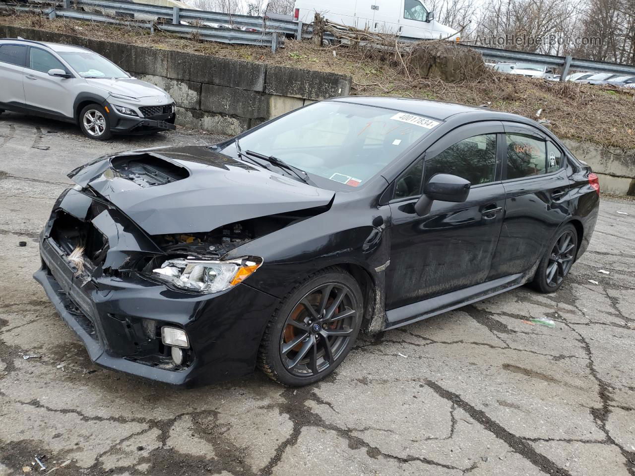 2018 Subaru Wrx  Black vin: JF1VA1B65J9802931