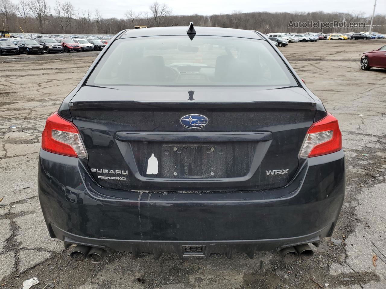 2018 Subaru Wrx  Black vin: JF1VA1B65J9802931