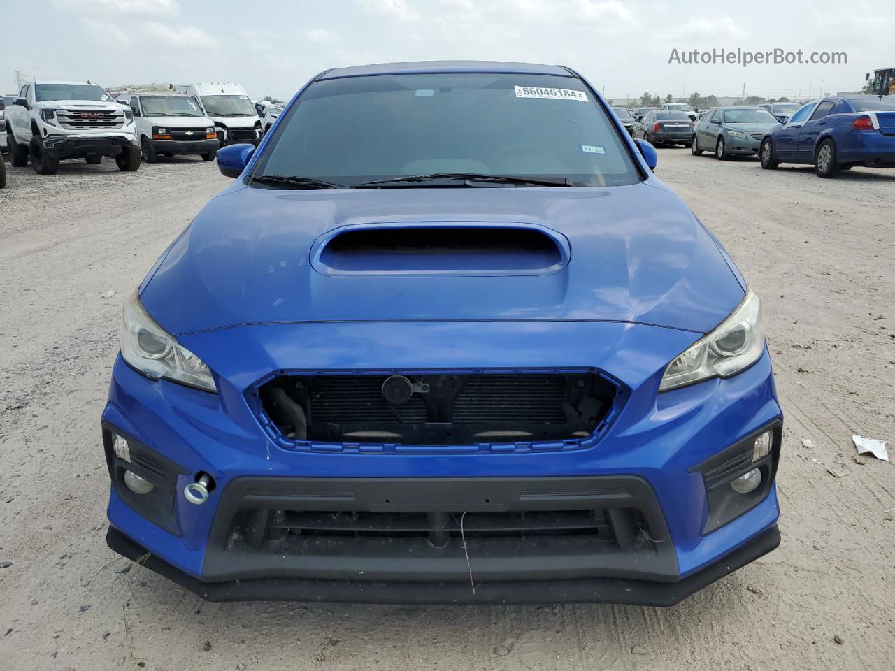 2020 Subaru Wrx Premium Blue vin: JF1VA1B65L9823023