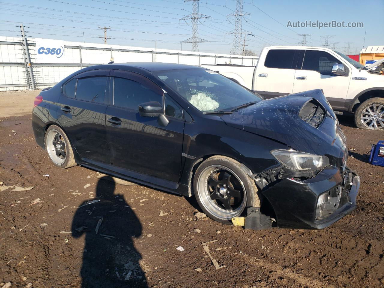 2017 Subaru Wrx  Charcoal vin: JF1VA1B66H9805587