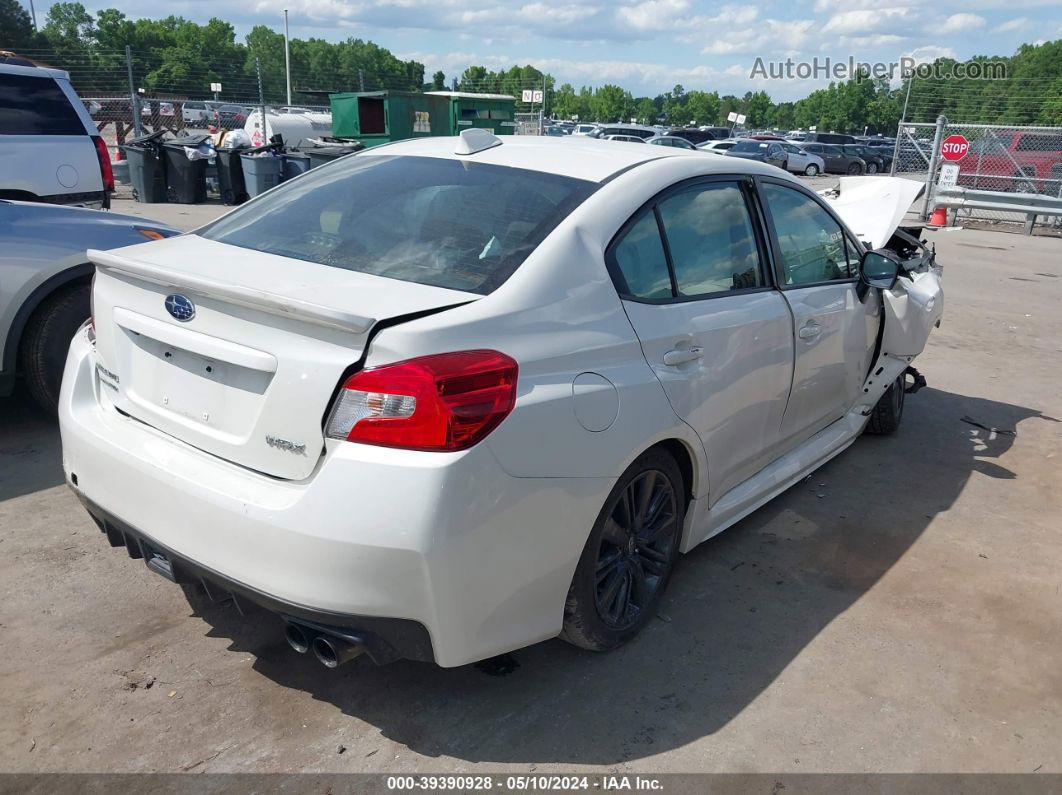 2017 Subaru Wrx   White vin: JF1VA1B66H9808862