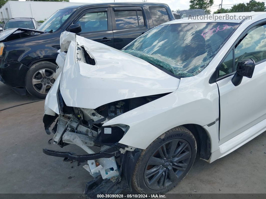 2017 Subaru Wrx   White vin: JF1VA1B66H9808862