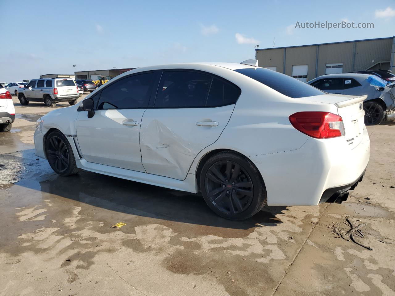 2017 Subaru Wrx  White vin: JF1VA1B66H9825628