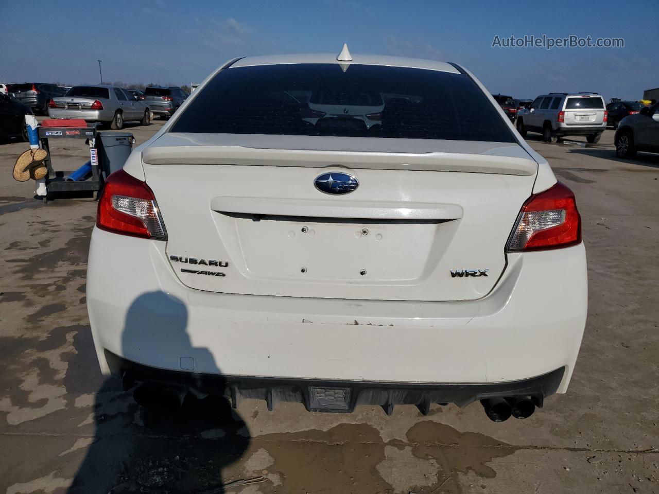 2017 Subaru Wrx  White vin: JF1VA1B66H9825628