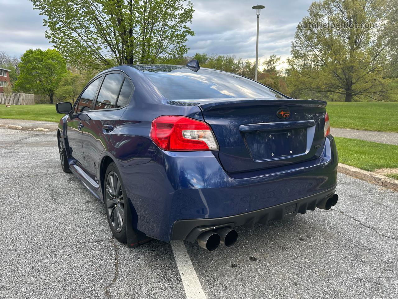 2017 Subaru Wrx  Blue vin: JF1VA1B66H9829291