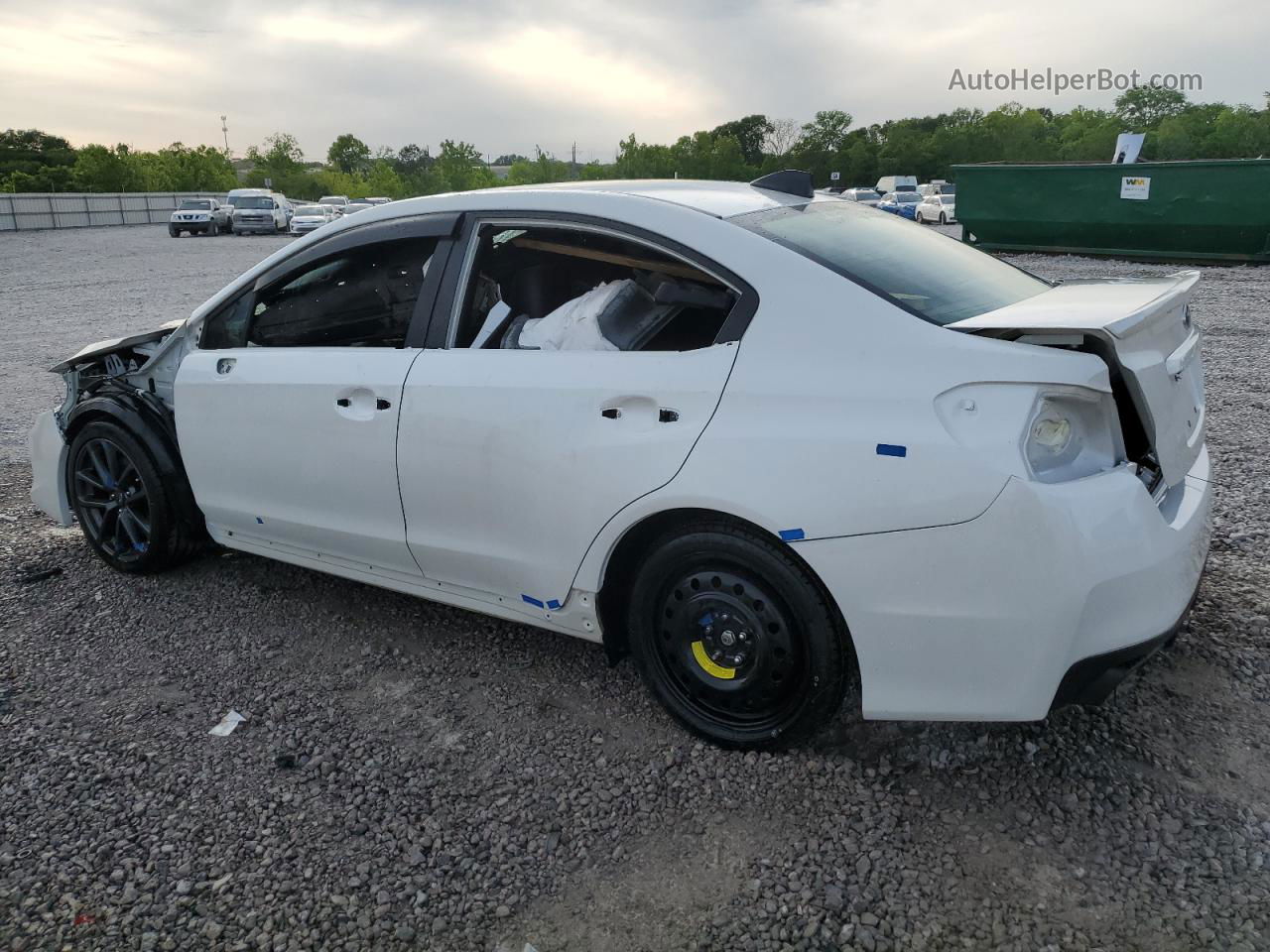 2018 Subaru Wrx  White vin: JF1VA1B66J9835484