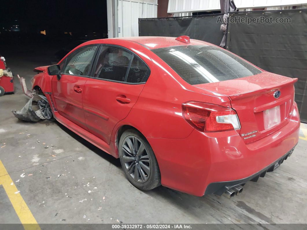 2017 Subaru Wrx   Red vin: JF1VA1B67H9815979